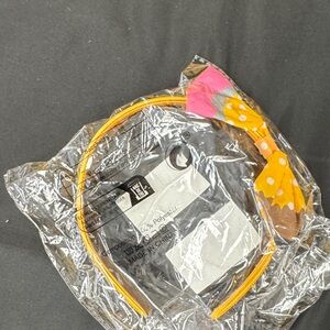 Yellow and Pink Polka Dot Pencil Headband Hair Accessories for little girls new